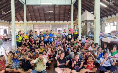 วันที่ 23 พฤศจิกายน 2568 บริจาคสิ่งของ เพื่อช่วยเหลือโรงเรียนวัดปราสาทอินทร์บุรี จังหวัดสิงห์บุรี